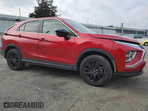 2024 Mitsubishi Eclipse Cross LE with VIN JA4ATVAA7RZ066158, listed as a Copart auction lot 83228454 with 8,215 mi miles and Clean title. Bid and sale history available at DreamBid. Image 4.