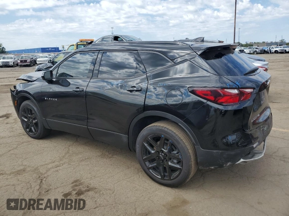 2022 Chevrolet Blazer LT with VIN 3GNKBJR48NS182486, listed as a Copart auction lot 70407074 with 59,774 mi miles and Non repairable. Bid and sale history available at DreamBid. Image 2.
