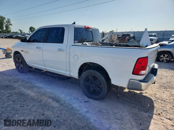 2018 Ram 1500 Big Horn with VIN 1C6RR7LM2JS338422, listed as a Copart auction lot 64115135 with 155,843 mi miles and Clean title. Bid and sale history available at DreamBid. Image 2.