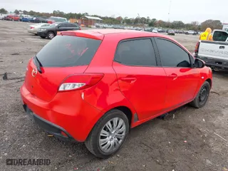 2013 Mazda Mazda2 Sport with VIN JM1DE1KY7D0170437, listed as a IAAI auction lot 41397163 with 179,174 mi miles. Bid and sale history available at carsss.com. Image 4.