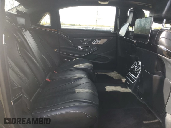 2020 Mercedes-Benz S-Class Maybach S 560 with VIN W1KUX8GB0LA558390, listed as a Copart auction lot 54248695 with 21,157 mi miles and Non Repairable. Bid and sale history available at carsss.com. Image 10.