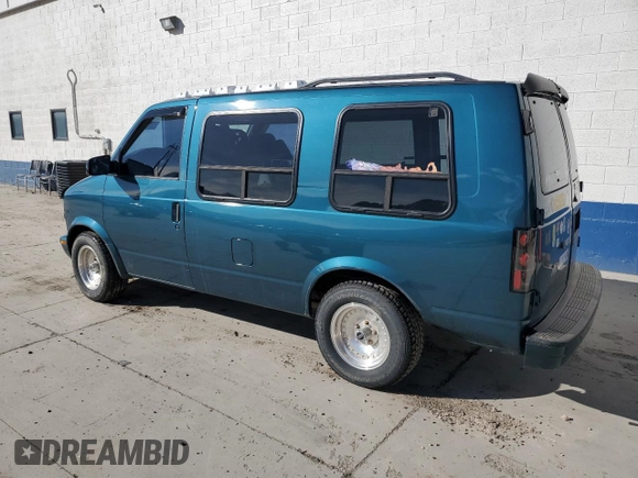 1996 Chevrolet Astro Cargo YF7 with VIN 1GBDM19W5TB103446, listed as a Copart auction lot 50072735 with 96,833 mi miles and Salvage Title. Bid and sale history available at DreamBid. Image 2.