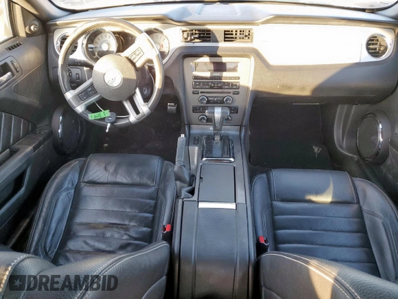 2011 Ford Mustang V6 with VIN 1ZVBP8AM9B5155900, listed as a Copart auction lot 50009795 with 81,051 mi miles and Salvage Title. Bid and sale history available at carsss.com. Image 8.