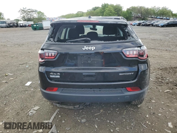 2021 Jeep Compass Sport с VIN 3C4NJDAB2MT572027, выставлен на аукционе Copart как лот 54970265 с пробегом 95 177 миль миль и Списание • Salvage title. История ставок и продаж доступна на DreamBid. Изображение 6.