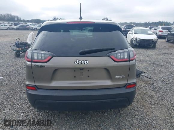 2020 Jeep Cherokee Latitude with VIN 1C4PJLCB8LD525508, listed as a IAAI auction lot 40972966 with 28,609 mi miles and . Bid and sale history available at DreamBid. Image 16.