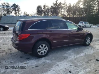 2007 Mercedes-Benz R-Class 3.5L with VIN 4JGCB65E37A053340, listed as a Copart auction lot 88927645 with 126,426 mi miles and Clean Title. Bid and sale history available at carsss.com. Image 3.