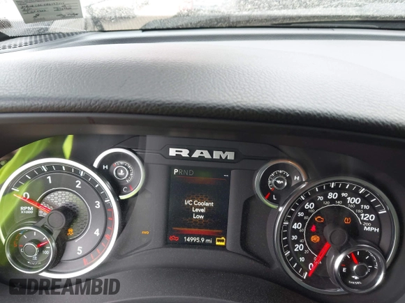 2024 Ram 2500 Big Horn with VIN 3C6UR5DL5RG197515, listed as a IAAI auction lot 41951224 with 14,995 mi miles and . Bid and sale history available at DreamBid. Image 7.