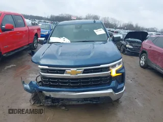 2024 Chevrolet Silverado 1500 LT with VIN 1GCPDKEK9RZ280356, listed as a IAAI auction lot 41074093 with 5,586 mi miles. Bid and sale history available at carsss.com. Image 12.