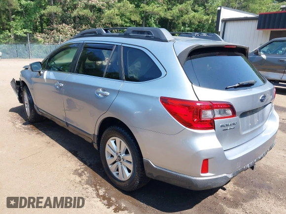 2015 Subaru Outback Premium with VIN 4S4BSAFC8F3317666, listed as a IAAI auction lot 42463473 with 88,913 mi miles and . Bid and sale history available at DreamBid. Image 3.