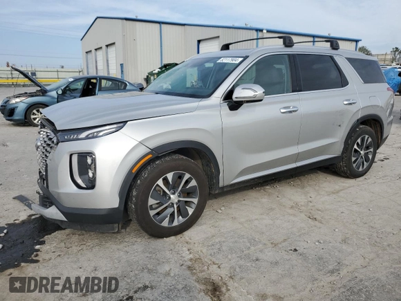 2022 Hyundai Palisade SEL with VIN KM8R24HE9NU373610, listed as a Copart auction lot 82117904 with 60,561 mi miles and Salvage title. Bid and sale history available at DreamBid. Image 1.
