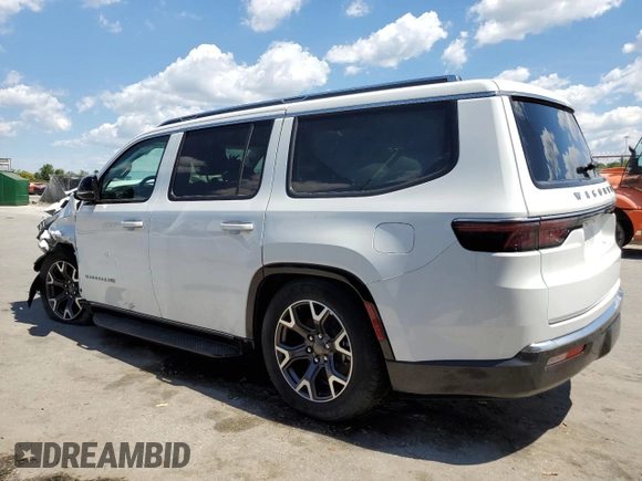 2024 Jeep Wagoneer Series III with VIN 1C4SJVDP1RS168807, listed as a Copart auction lot 50930295 with Not provided miles and Clean title. Bid and sale history available at DreamBid. Image 2.