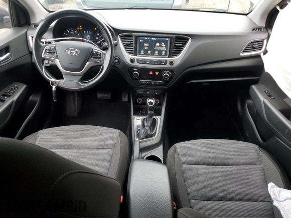 2018 Hyundai Accent Limited with VIN 3KPC34A36JE034117, listed as a Copart auction lot 79517803 with 118,075 mi miles and Salvage Title. Bid and sale history available at carsss.com. Image 8.