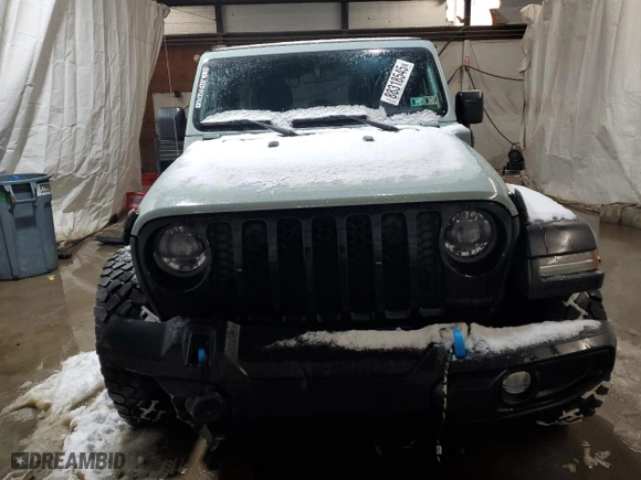 2023 Jeep Wrangler 4xe with VIN 1C4JJXN64PW690401, listed as a Copart auction lot 88318545 with 22,314 mi miles and Salvage Title. Bid and sale history available at carsss.com. Image 5.