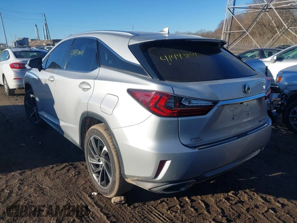 2016 Lexus RX 350 with VIN 2T2ZZMCA7GC003126, listed as a IAAI auction lot 41443841 with 160,502 mi miles and . Bid and sale history available at DreamBid. Image 3.