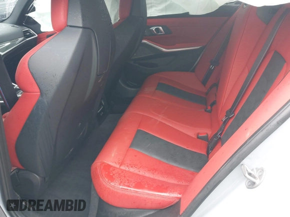 2024 BMW M3 Competition xDrive z VIN WBS43AY03RFT56948, wystawiony jako IAAI lot #42185175 z przebiegiem Nie podano mil oraz . Historia ofert i sprzedaży dostępna na DreamBid. Obrazek 8.