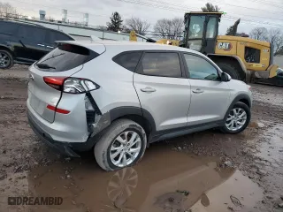 2021 Hyundai Tucson SE with VIN KM8J2CA48MU375176, listed as a Copart auction lot 42849935 with 24,267 mi miles and Salvage Title. Bid and sale history available at carsss.com. Image 3.