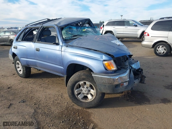 2000 Toyota 4Runner with VIN JT3GM84R6Y0064909, listed as a IAAI auction lot 41284475 with 1 mi miles. Bid and sale history available at carsss.com. Image 1.