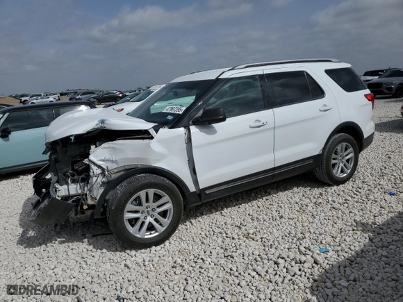 2018 Ford Explorer XLT with VIN 1FM5K8D86JGC65458, listed as a Copart auction lot 47997395 with 80,161 mi miles and Salvage Title. Bid and sale history available at carsss.com. Image 1.