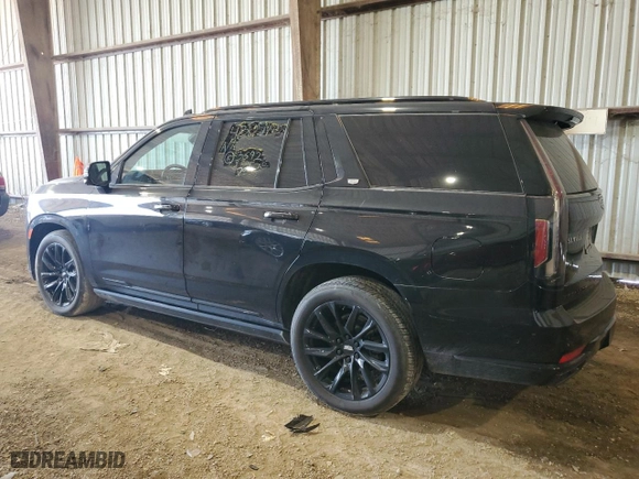 2022 Cadillac Escalade Sport Platinum with VIN 1GYS4GKL1NR293692, listed as a Copart auction lot 55805754 with 16,486 mi miles and Salvage Title. Bid and sale history available at carsss.com. Image 2.