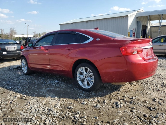 2014 Chevrolet Impala LT with VIN 2G1115SL7E9201194, listed as a Copart auction lot 46452485 with 140,655 mi miles and Salvage Title. Bid and sale history available at carsss.com. Image 2.