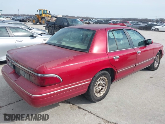1997 Mercury Grand Marquis LS with VIN 2MELM75WXVX643776, listed as a IAAI auction lot 41584538 with 203,342 mi miles and . Bid and sale history available at DreamBid. Image 4.