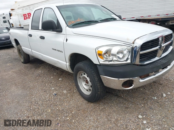 2007 Dodge 1500 ST with VIN 1D7HU18P27J600043, listed as a IAAI auction lot 41625802 with 170,706 mi miles and . Bid and sale history available at DreamBid. Image 1.