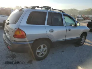 2003 Hyundai Santa Fe GLS with VIN KM8SC73D43U449620, listed as a Copart auction lot 72917714 with 113,766 mi miles and Salvage Title. Bid and sale history available at carsss.com. Image 3.