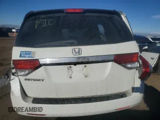 2015 Honda Odyssey EX-L z VIN 5FNRL5H64FB042928, wystawiony jako Copart lot #47120355 z przebiegiem Nie podano mil oraz Szkoda całkowita • Salvage title. Historia ofert i sprzedaży dostępna na DreamBid. Obrazek 6.