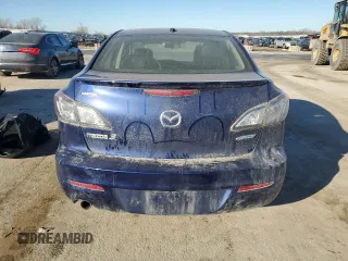 2013 Mazda 3 i Grand Touring with VIN JM1BL1W73D1724744, listed as a Copart auction lot 42173765 with 86,698 mi miles and Salvage Title. Bid and sale history available at carsss.com. Image 6.