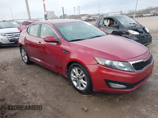2011 Kia Optima EX with VIN KNAGN4A7XB5069820, listed as a IAAI auction lot 41961516 with 106,325 mi miles and . Bid and sale history available at carsss.com. Image 1.