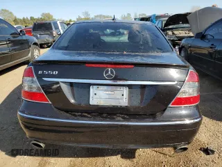 2007 Mercedes-Benz E 550 with VIN WDBUF72X37B169817, listed as a Copart auction lot 72327404 with 79,309 mi miles and Salvage Title. Bid and sale history available at DreamBid. Image 6.
