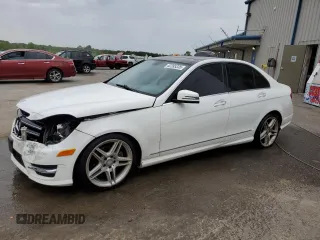 2013 Mercedes-Benz C 250 Sport with VIN WDDGF4HB2DR278397, listed as a Copart auction lot 52395335 with 116,110 mi miles and Salvage Title. Bid and sale history available at DreamBid. Image 1.
