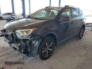 2018 Toyota RAV4 XLE with VIN 2T3WFREV4JW501665, listed as a Copart auction lot 58071805 with 47,777 mi miles and Salvage title. Bid and sale history available at DreamBid. Image 1.