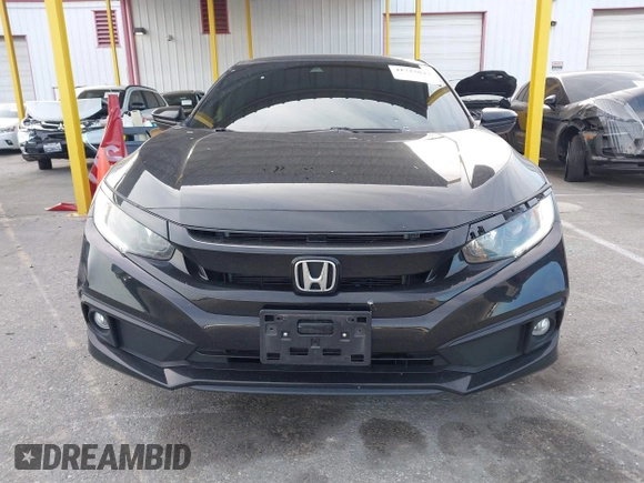 2021 Honda Civic Sport with VIN 2HGFC2F81MH515005, listed as a IAAI auction lot 41725843 with 43,583 mi miles and . Bid and sale history available at DreamBid. Image 12.