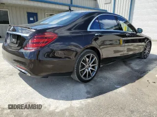 2020 Mercedes-Benz S-Class S 450 with VIN WDDUG6GB4LA504272, listed as a Copart auction lot 72475984 with 26,501 mi miles and Salvage Title. Bid and sale history available at carsss.com. Image 3.