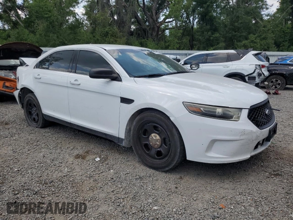 2015 Ford Police Interceptor with VIN 1FAHP2MK5FG149113, listed as a Copart auction lot 57653295 with 208,344 mi miles and Salvage title. Bid and sale history available at DreamBid. Image 4.