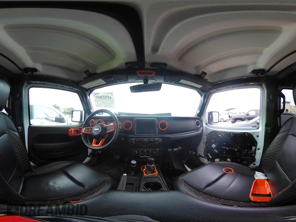 2023 Jeep Gladiator Overland z VIN 1C6HJTFGXPL522706, wystawiony jako IAAI lot #41923655 z przebiegiem 33 010 mil mil oraz . Historia ofert i sprzedaży dostępna na DreamBid. Obrazek 19.