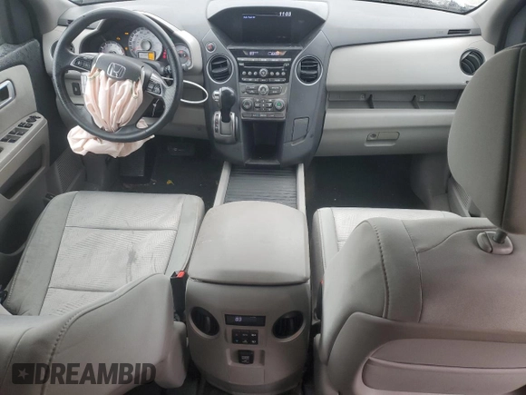 2015 Honda Pilot LX with VIN 5FNYF4H26FB004529, listed as a Copart auction lot 51766975 with 64,409 mi miles and Salvage Title. Bid and sale history available at DreamBid. Image 8.