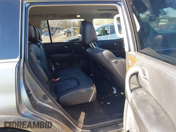2020 Nissan Armada SV with VIN JN8AY2ND6L9107451, listed as a IAAI auction lot 41440162 with 101,737 mi miles. Bid and sale history available at carsss.com. Image 8.