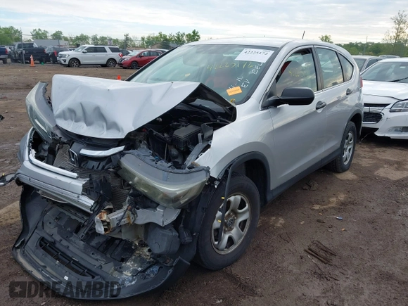 2015 Honda CR-V LX with VIN 5J6RM4H33FL076024, listed as a IAAI auction lot 42225172 with Not Provided miles and . Bid and sale history available at DreamBid. Image 16.