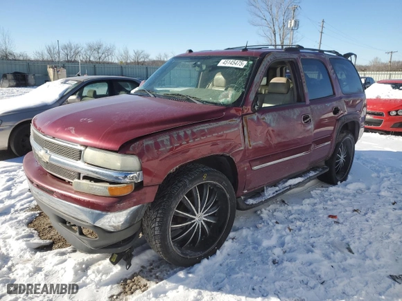 2004 Chevrolet Tahoe LT with VIN 1GNEK13Z34R242614, listed as a Copart auction lot 45145475 with 281,966 mi miles and Salvage Title. Bid and sale history available at carsss.com. Image 1.