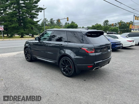 2018 Land Rover Range Rover Sport with VIN SALWR2RE1JA183018, listed as a Copart auction lot 64526185 with 84,506 mi miles and Clean title. Bid and sale history available at DreamBid. Image 3.