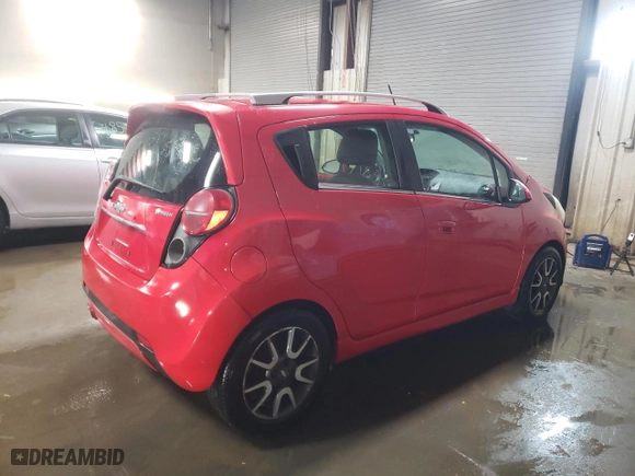 2013 Chevrolet Spark LT with VIN KL8CF6S92DC514133, listed as a Copart auction lot 49313605 with 179,075 mi miles and Salvage Title. Bid and sale history available at carsss.com. Image 3.