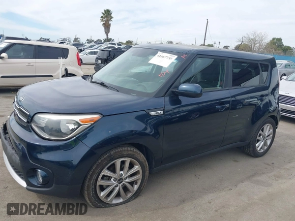 2018 Kia Soul + with VIN KNDJP3A58J7541138, listed as a IAAI auction lot 41667735 with 48,870 mi miles. Bid and sale history available at carsss.com. Image 14.