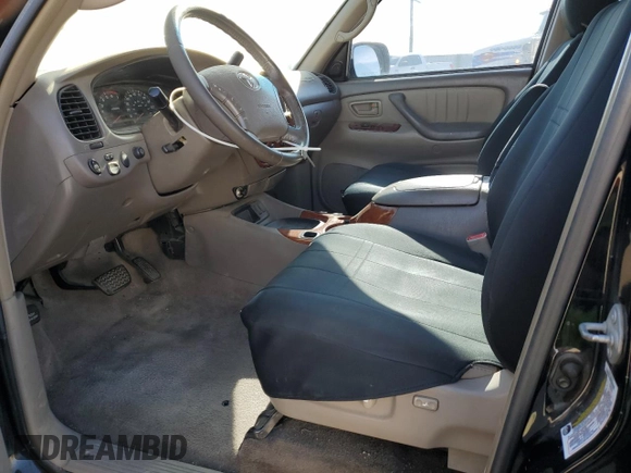 2005 Toyota Tundra Limited with VIN 5TBDT48125S470024, listed as a Copart auction lot 48203695 with 141,036 mi miles and Salvage title. Bid and sale history available at DreamBid. Image 7.