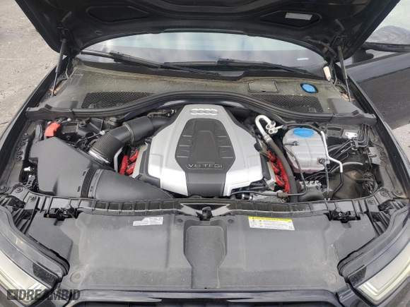 2016 Audi A6 3.0T Premium Plus with VIN WAUFGAFC6GN015092, listed as a Copart auction lot 52959565 with 94,311 mi miles and Salvage Title. Bid and sale history available at carsss.com. Image 11.