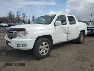 2011 Honda Ridgeline RTL with VIN 5FPYK1F52BB501103, listed as a Copart auction lot 51333645 with 103,279 mi miles and Salvage Title. Bid and sale history available at carsss.com. Image 1.