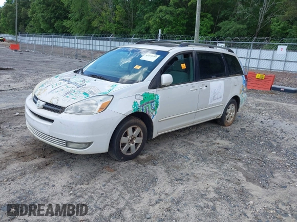 2005 Toyota Sienna XLE with VIN 5TDZA22C25S309013, listed as a IAAI auction lot 42172297 with Not Provided miles and . Bid and sale history available at carsss.com. Image 2.
