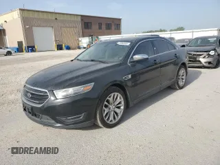 2015 Ford Taurus Limited with VIN 1FAHP2F88FG124420, listed as a Copart auction lot 55960055 with 176,937 mi miles and Salvage title. Bid and sale history available at DreamBid. Image 1.