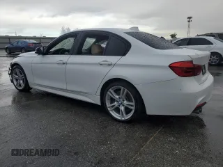 2017 BMW 3 Series 330i with VIN WBA8B9G51HNU09848, listed as a Copart auction lot 48812075 with 105,075 mi miles and Salvage Title. Bid and sale history available at carsss.com. Image 2.